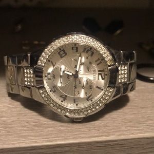 Stainless steel guess watch